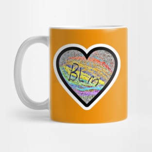 BLM 🖤 PRIDE Black Lives Matter Memorial Fence Tulsa Oklahoma - Back Mug